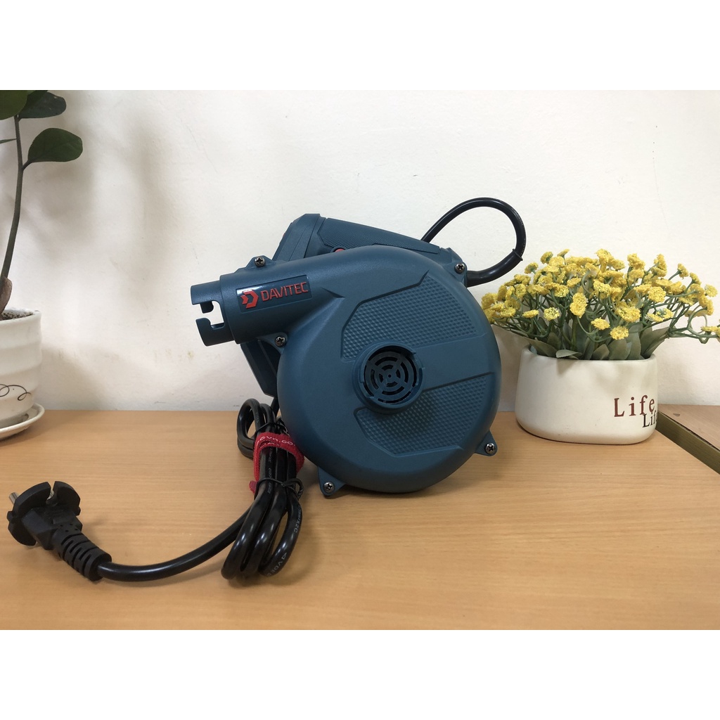 Máy thổi bụi, hút bụi cầm tay 450W DAVITEC DV1045 điều chỉnh tốc độ - Mô tơ dây đồng 100%