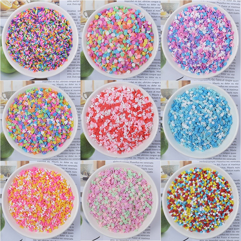 Cốm Giả 10Gram Các Loại Nguyên Liệu Làm và Trang Trí Slime