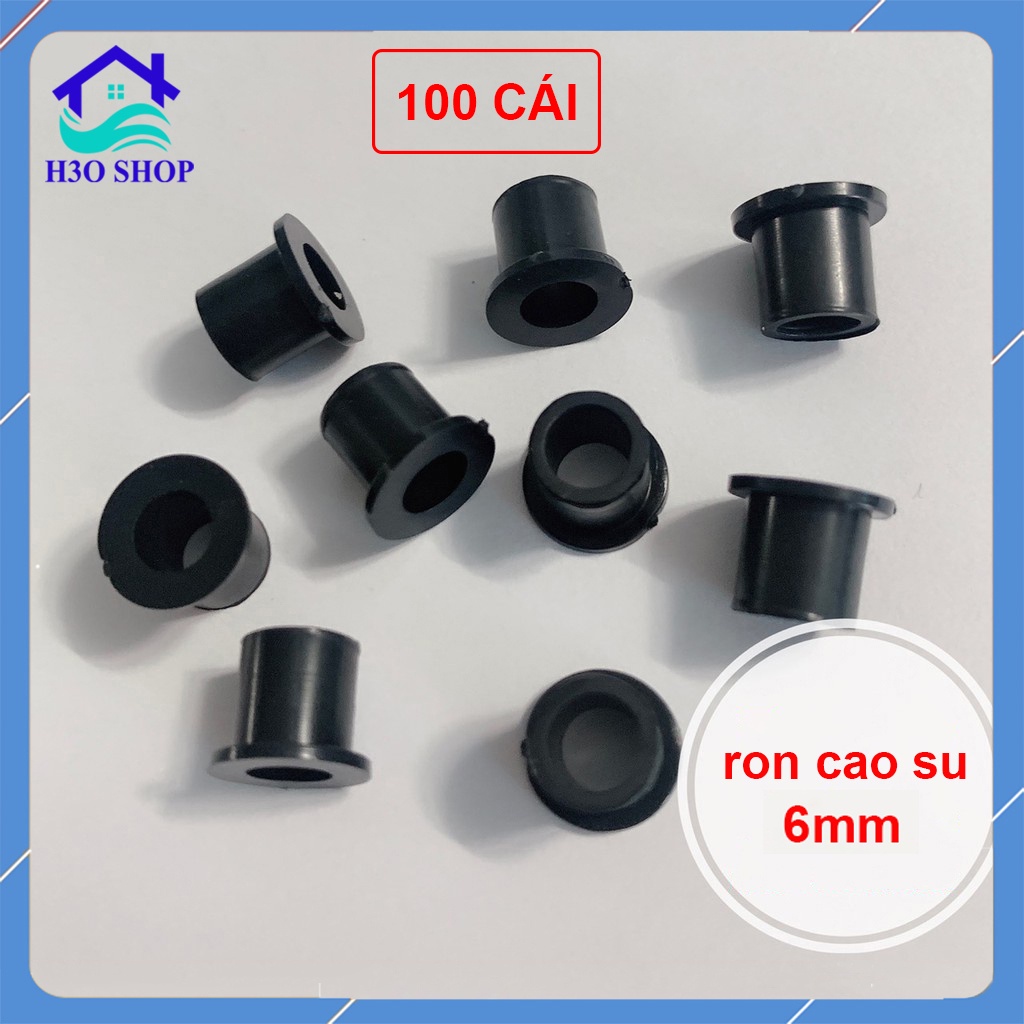 100 Ron cao su R8 dùng khởi thủy ống PE/LDPE 6mm