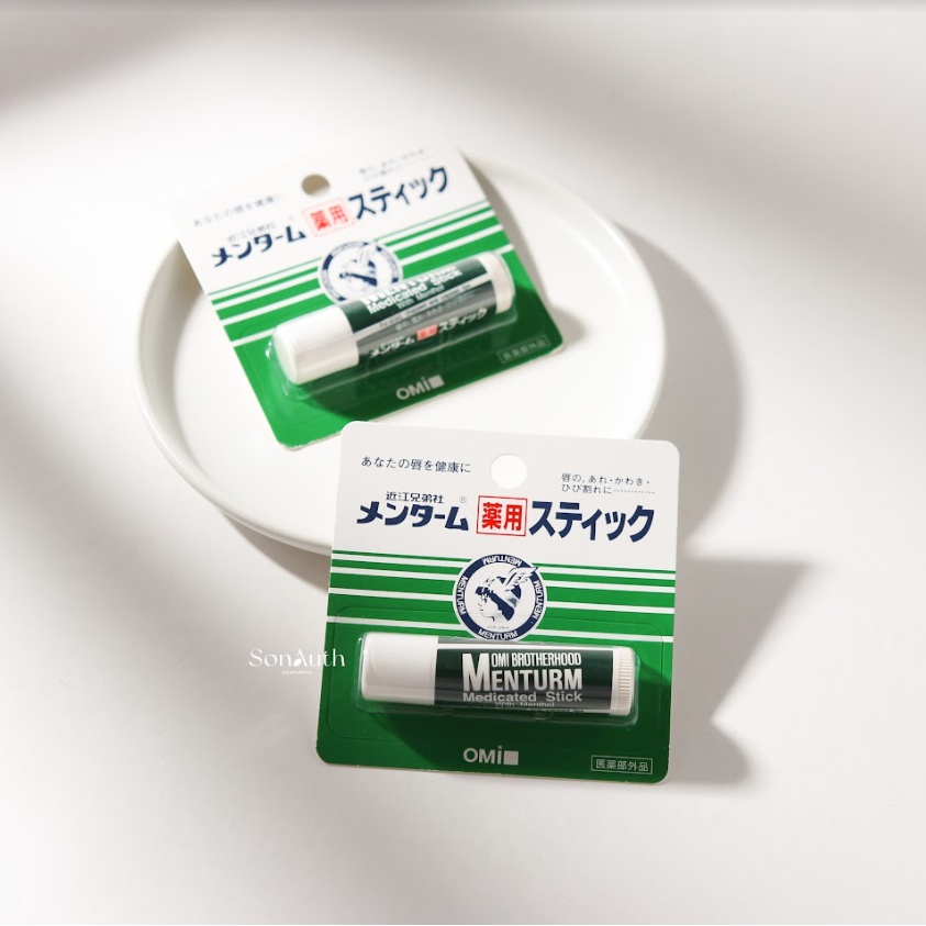 Son dưỡng Omi Brotherhood Menturm Medicated Stick With Menthol Domi Brotherhood Menturm Medicated Stick