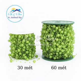 Cuộn 30m Chuỗi Ngọc Hạt Trai Làm Bó Hoa Cưới Cho Cô Dâu, Trang Trí Tiệc Cưới - Bi & Bin Handmade Shop