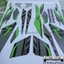 Tem rời dán xe Winner GTR đen. Decal xám phối điểm nhấn xanh lá cực đẹp. Chống nước, không bay màu
