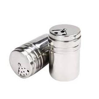 Hủ, lọ đựng tăm, tiêu Inox nắp xoay không gỉ