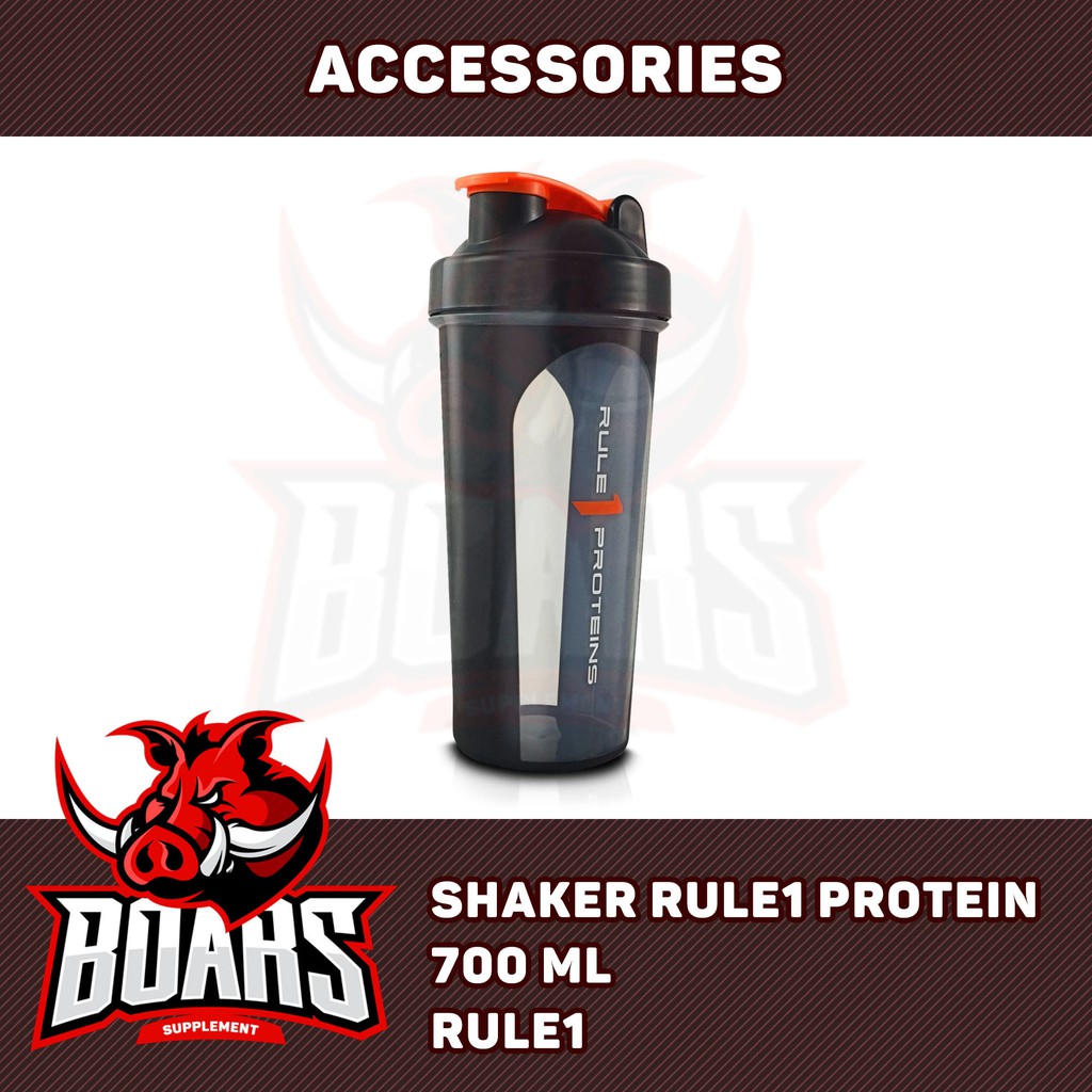 SHAKER RULE1 CHÍNH HÃNG - BÌNH LẮC THỂ THAO (700 ML)