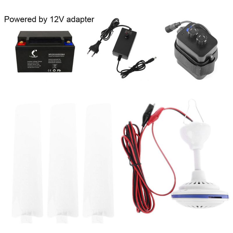 Quạt Treo Trần Nhà 12v 24v Không Gây Tiếng Ồn Sử Dụng Tiện Lợi