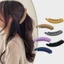 MERIGGIARE Kẹp Chuối Màu Trơn Phụ Kiện Tóc Mũ Đuôi Ngựa Barrettes