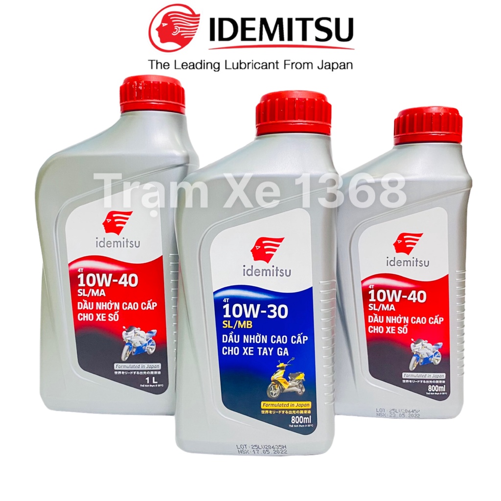 Dầu Nhớt Idemitsu Nhật Bản Bảo Vệ Động Cơ Tiết Kiệm Nhiên Liệu | Shopee ...