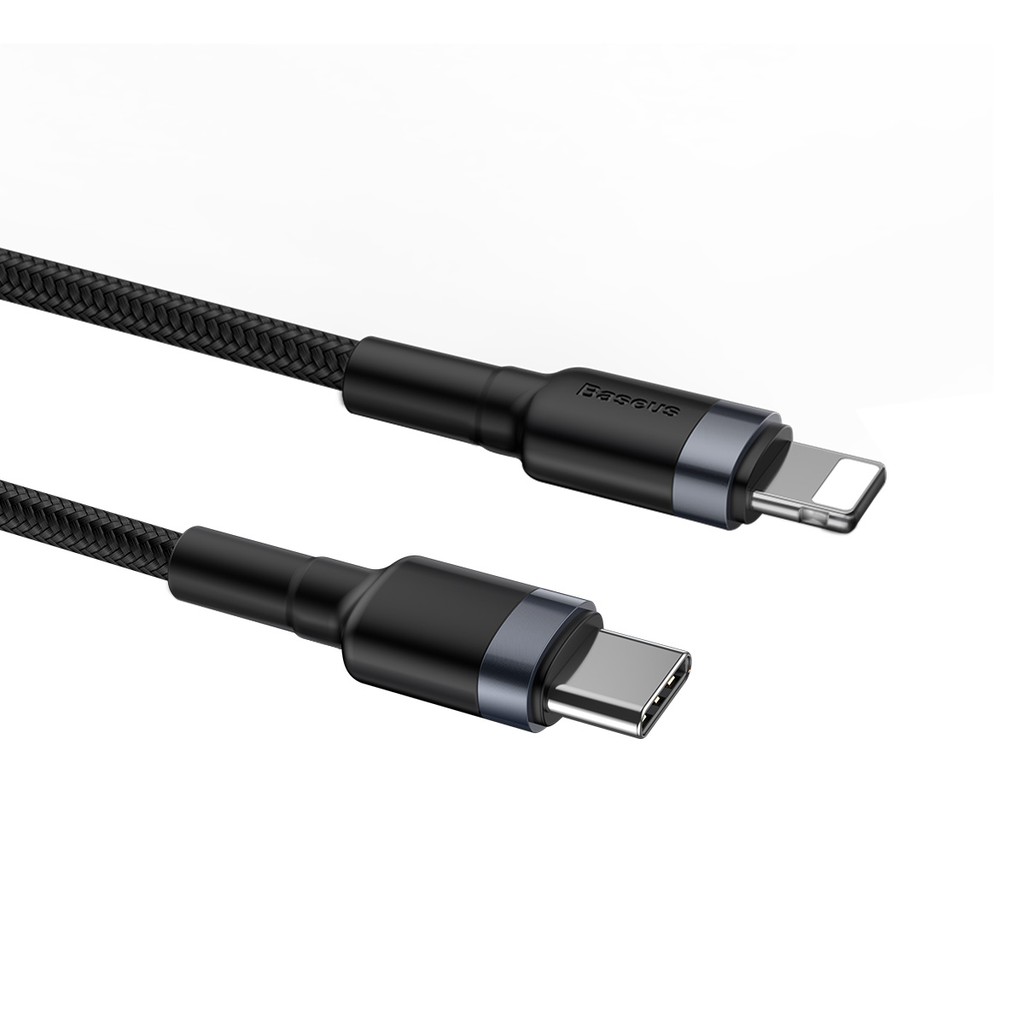 Ảnh Cáp sạc Typec to IP PD20W 3.0A Baseus Cafule Cable dùng cho iP6/7/8/10/11/12/13/14 Sạc nhanh và truyền dữ liệu 2