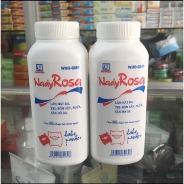 ✅Phấn em bé NadyRosa 80gr / Phấn rôm nady Rosa