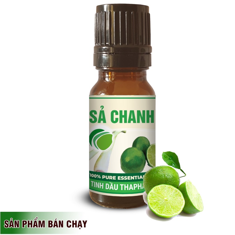 Tinh Dầu Sả Chanh Nguyên Chất 10ml Thaphaco