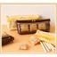 Hộp đựng bút, túi đựng bút bé bánh quy lông mịn kèm stiker bông dễ thương KT 21.5*4.5*9