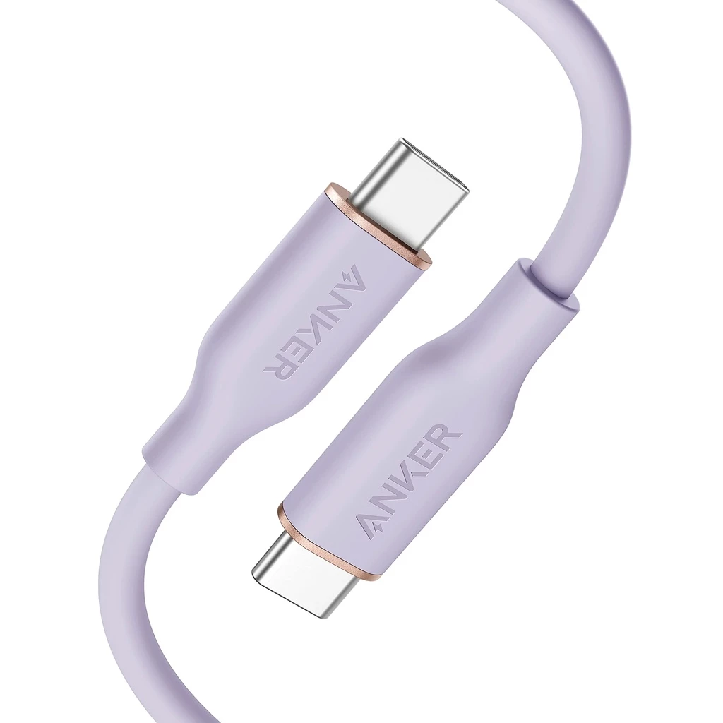 Anker Powerline III Flow USB-C to USB-C 100W (6ft/1.8m)