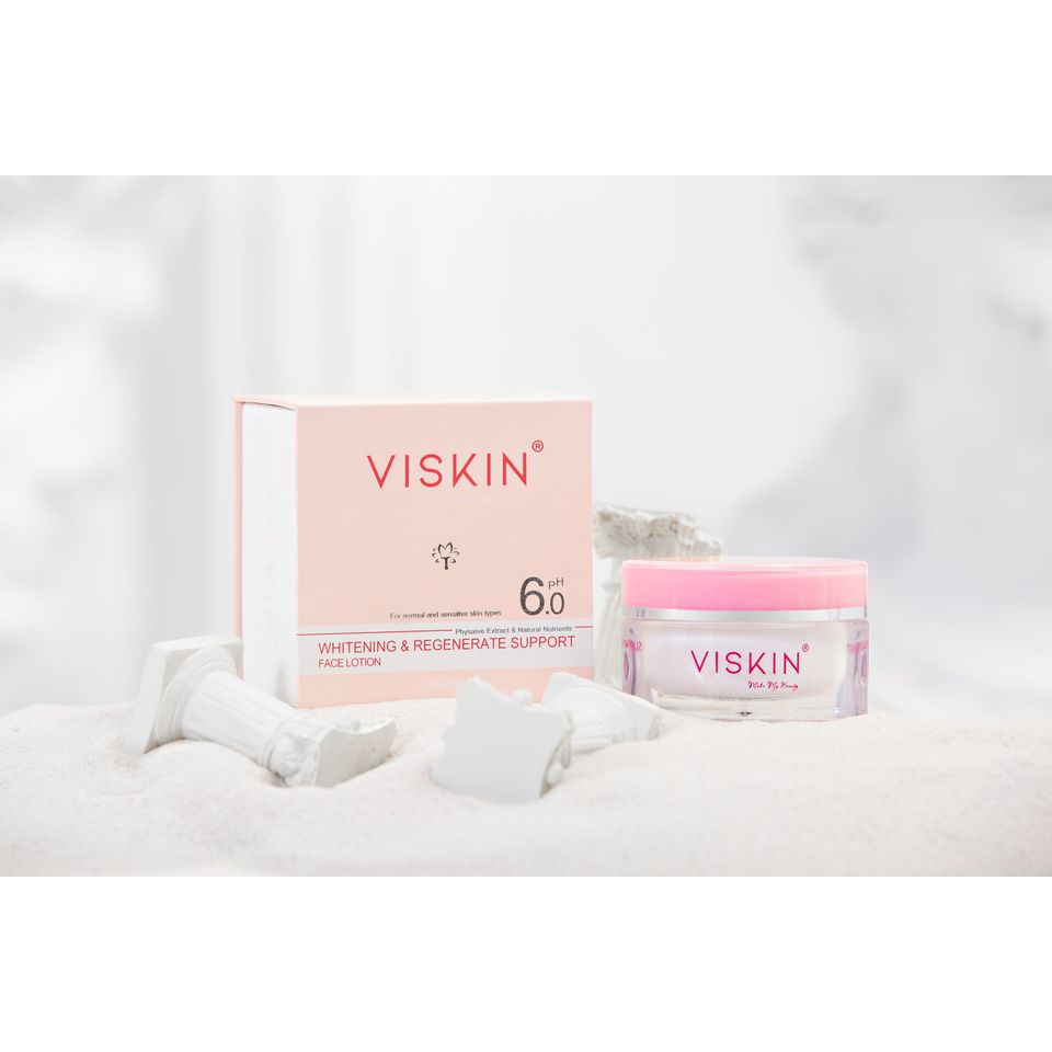 Ảnh Kem dưỡng trắng hỗ trợ phục hồi da VISKIN - 30g [CHÍNH HÃNG] 2
