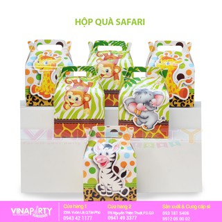 ( 8 mẫu )Hộp quà chủ đề mẫu bé trai SET 6 cái