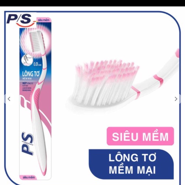BÀN CHẢI ĐÁNH RĂNG PS LÔNG TƠ SIÊU MỀM