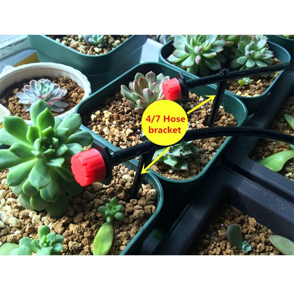 10 [ 10  cái ] Que Đỡ Ống Tưới 6mm Cắm Đầu Béc Nhỏ Giọt - Hệ Thống Tưới, que móc đỡ béc 8 tia