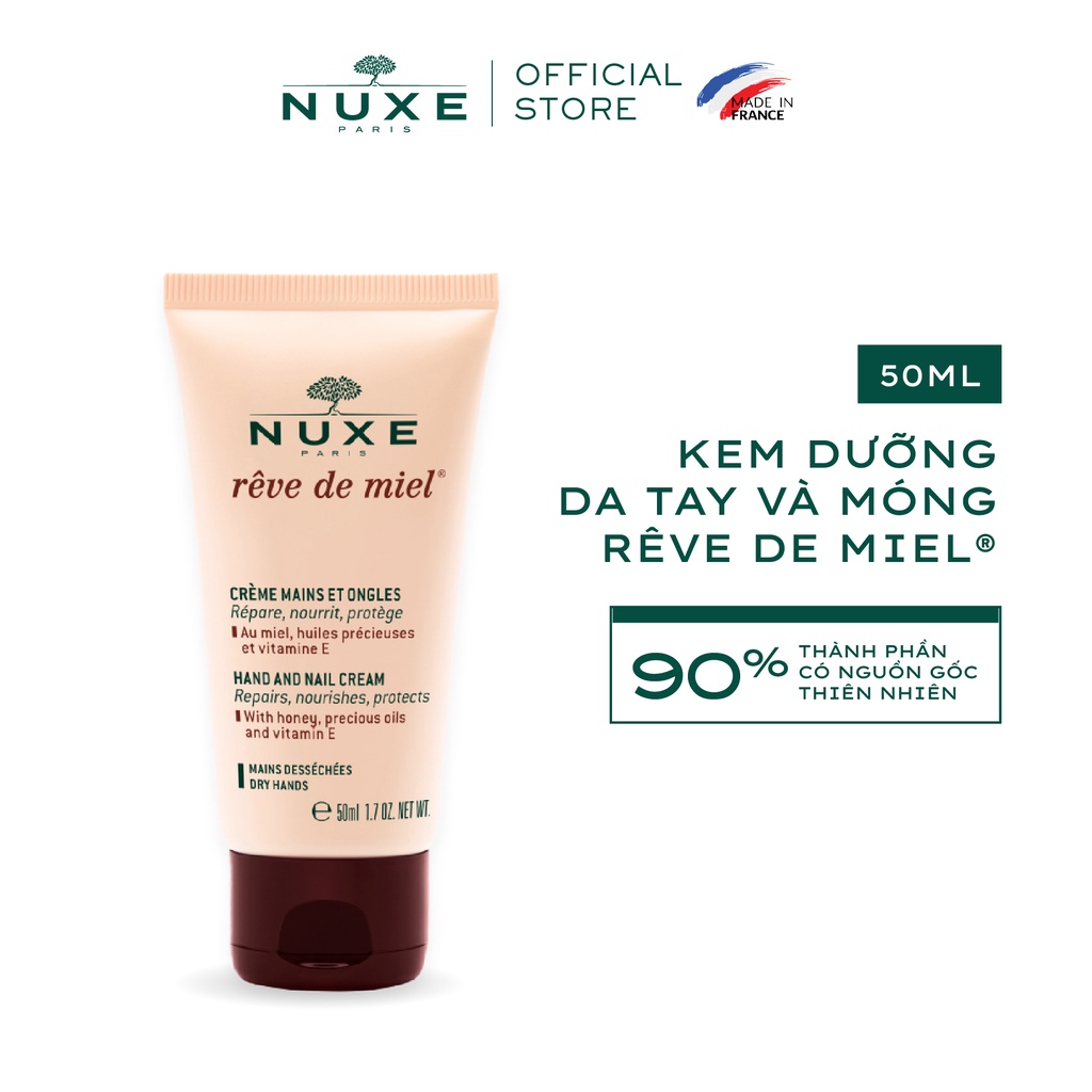 Ảnh Kem dưỡng da tay và móng Nuxe Rêve de Miel® 50ml 1