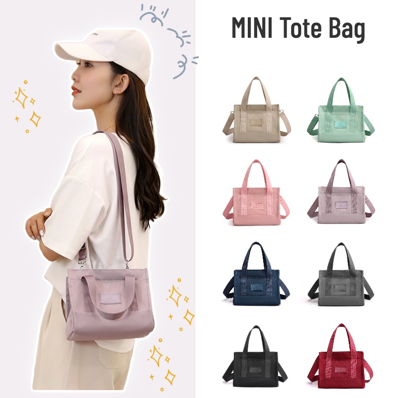 Túi Đeo Vai Mini Bằng Nylon Chống Thấm Nước Thiết Kế Đơn Giản Thời ...