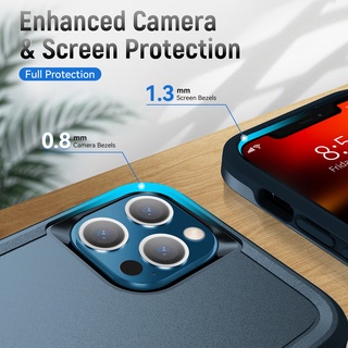 Dành Cho iphone 15 Pro Max / 16 Plus Ốp Lưng Có Chân Đế Nhẫn Lưng Cứng TPU Mềm Cạnh Chống Sốc Chống Rơi Vỏ Điện Thoại Bảo Vệ