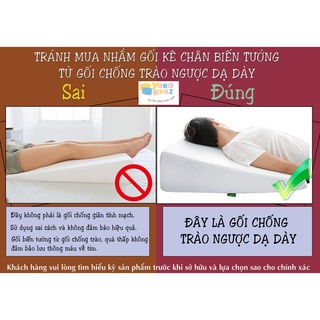 Gối Kê Chân Chống Giãn Tĩnh Mạch Chuyên Dụng Hanako KT 25 & 28CM - Đánh Giá Thật, Lượt Mua Thật