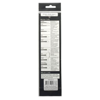 Cọ Vẽ Màu Acrylic Mont Marte bộ 5 cọ - COLORMATE