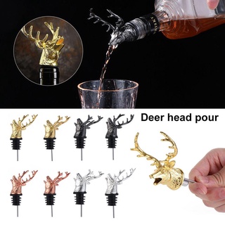 [Crush] Nút chai Đồ dùng dự tiệc Phụ kiện nhà bếp Đầu hươu Máy sục khí rượu hươu độc đáo