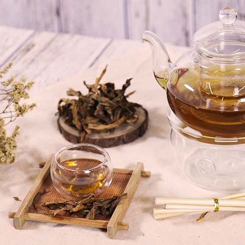 lá trinh nữ dùng để pha trà