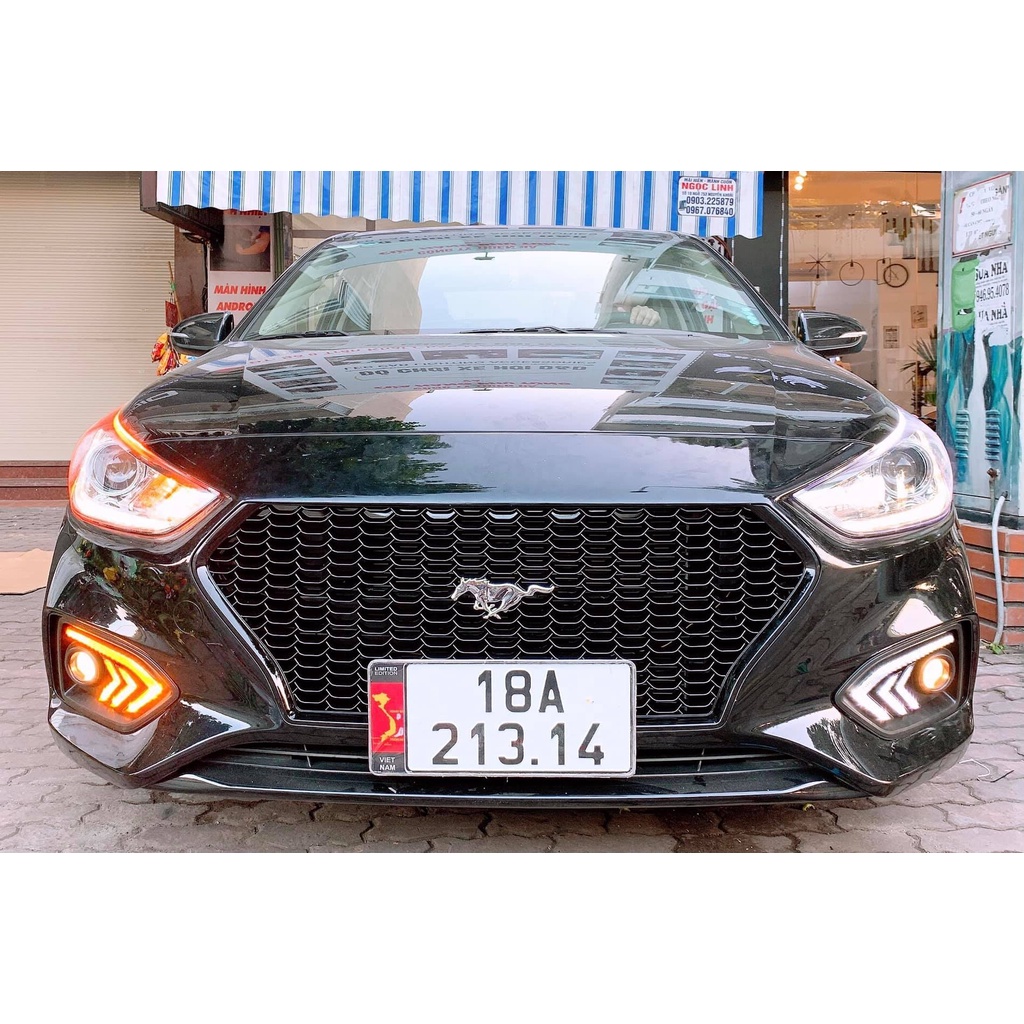 Parafanghi Compatibili Con Hyundai Accent 2018 2019 2020 2021 2022 - Set Da 4 Paraspruzzi In ABS Nero