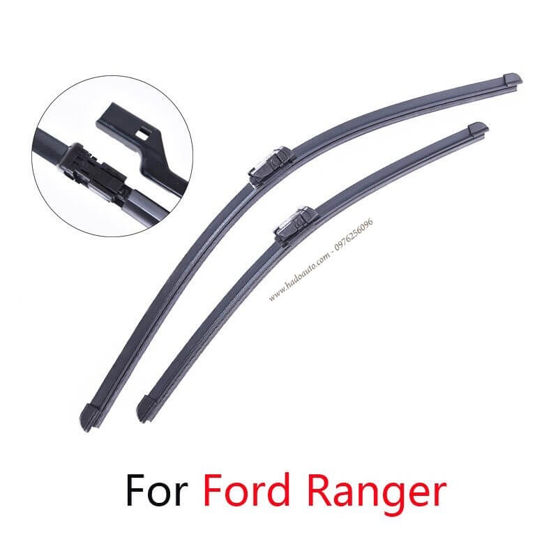 Thanh Gạt Mưa xe Ford Ranger 2016-2021, Mazda BT-50, Gạt mưa Silicone theo xe