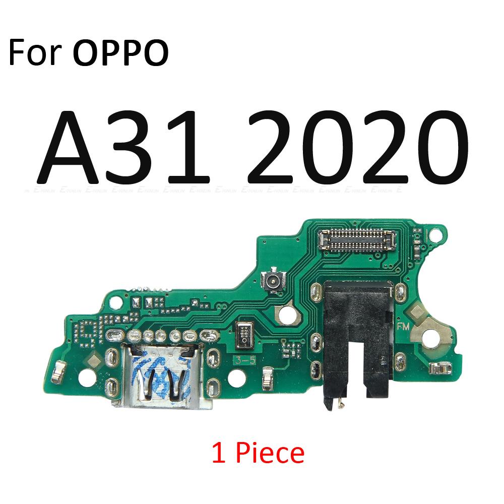 Dành Cho OPPO A9 A5 A33 A31 2020 A52 A53 A53s A54 A74 A91 A92 A93 A94 5G 4G Sạc USB Cổng Kết Nối Dock Sạc Ban Cáp Mềm Thay Thế Các Bộ Phận