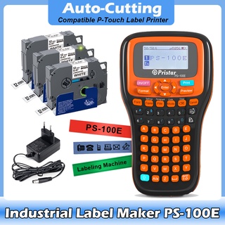 Máy In Nhãn Công Nghiệp Tự Động Không Dây ps-100e Và 3 Máy In Nhãn tze-231 tze231 Như Anh Ptouch pt-e110vp