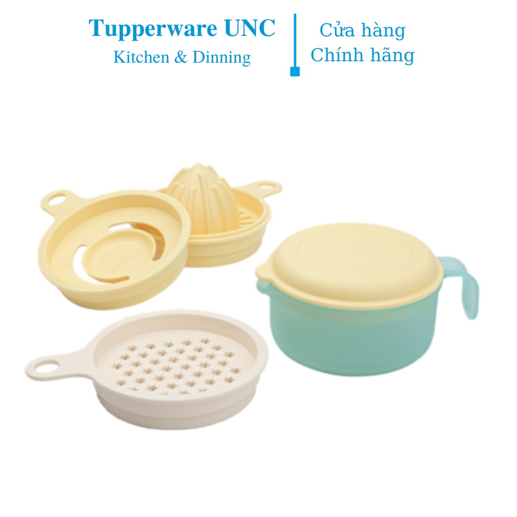 Bộ dụng cụ đa năng Tupperware Cook’s Maid - Tặng 1 hộp trữ đông Freezermate 250ml