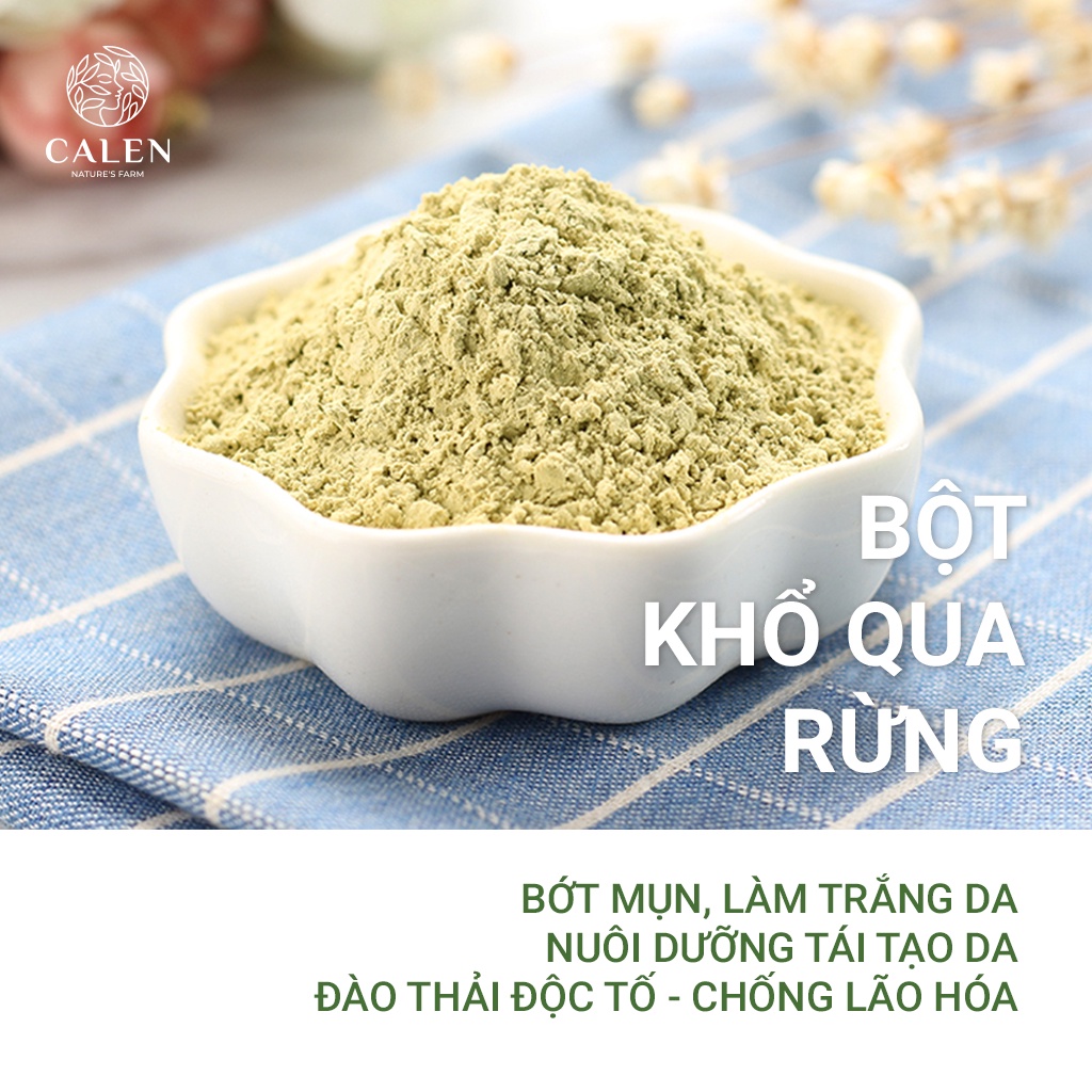 Bột khổ qua nguyên chất, mặt nạ bột khổ qua Calen Mask