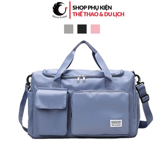 Túi Tập Gym Thể Thao Unisex, Túi Trống Đựng Đồ Tập Có Ngăn Giày Riêng & Ngăn Đồ Ướt Cao Cấp