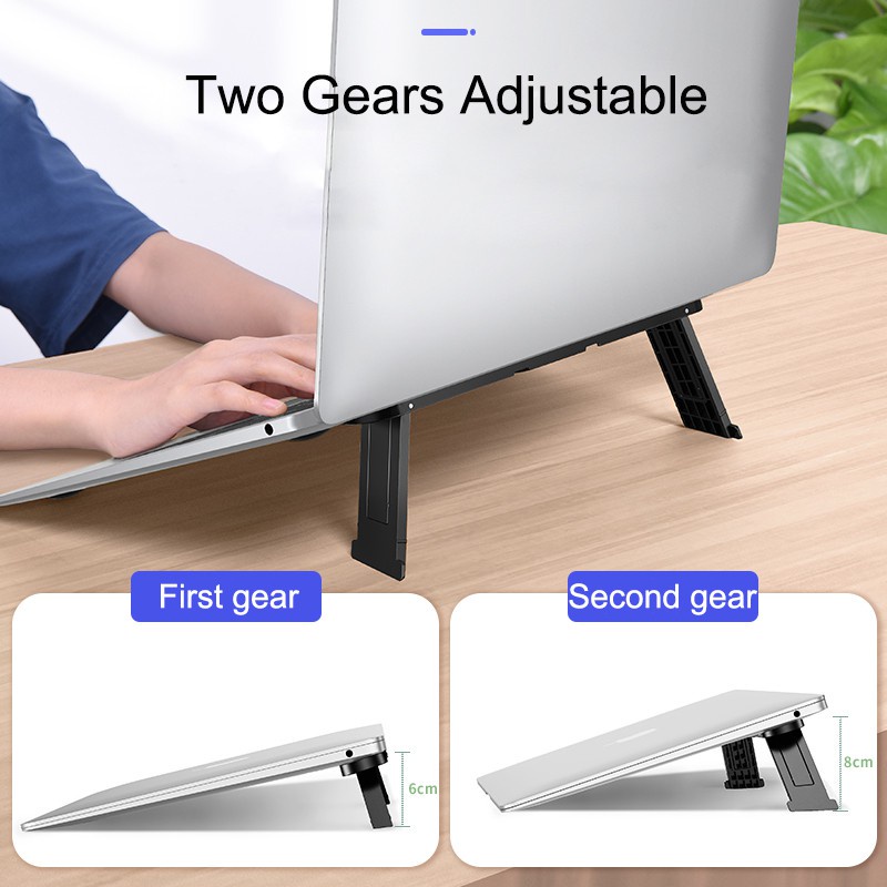 Giá đỡ laptop/máy tính bảng mini OATSBASF vô hình có thể điều chỉnh chiều cao tiện dụng | BigBuy360 - bigbuy360.vn
