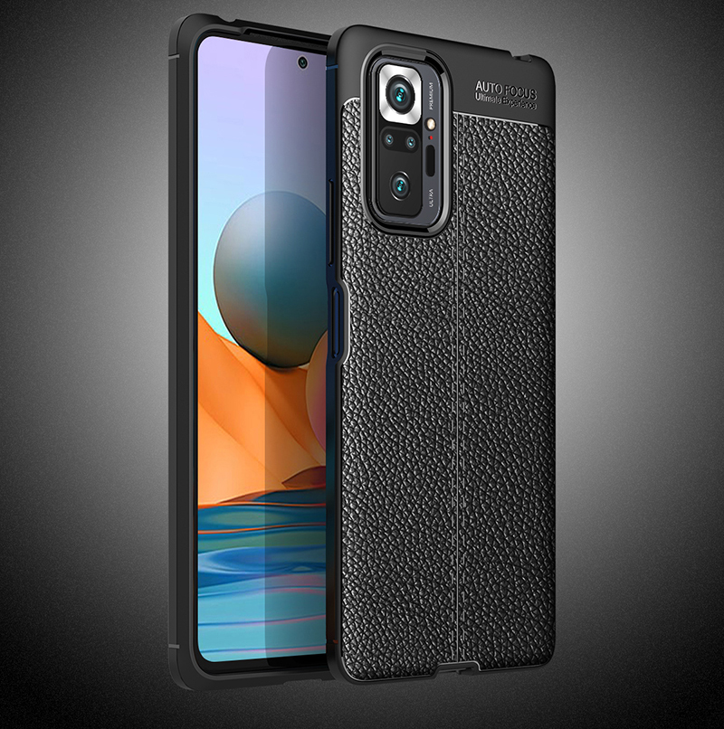 Dành Cho Xiaomi Redmi Note 10s Note 10 Pro Slim TPU Da Họa Tiết Bao Da Chống Trầy Xước Chống Sốc