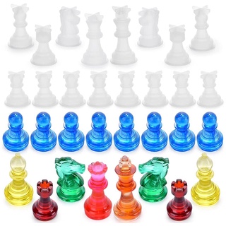 🔥🔥🔥Khuôn Silicone Làm Bàn Cờ Vua Bằng Nhựa Epoxy Độc Đáo DIY