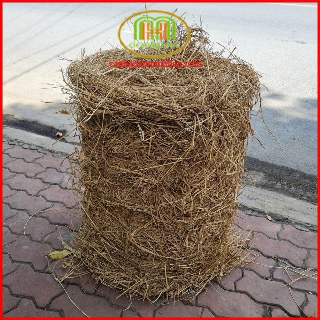 Rơm cuộn khô trồng cây, rơm rạ khô dùng trồng rau hoặc decor sản phẩm ...