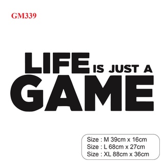 Decal dán trang trí phòng Game, tặng động lực cho game thủ chiến thắng P6