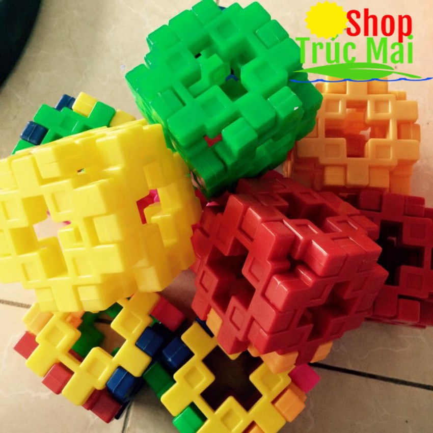 Bộ Đồ Chơi Xếp Hình chữ X  ghép mô hình cho bé – Bán theo Cân