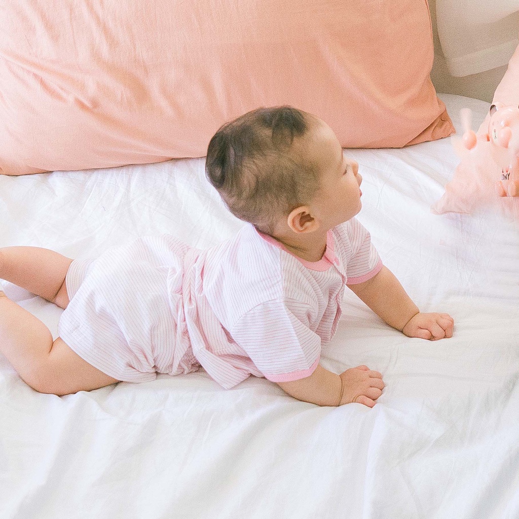 Mô tả Bộ Quần Áo Sơ Sinh Cộc Tay, Nút Giữa MIOMIO - Cho Bé Trai, Bé Gái (Từ 0-24 tháng), Vải Cotton - 2