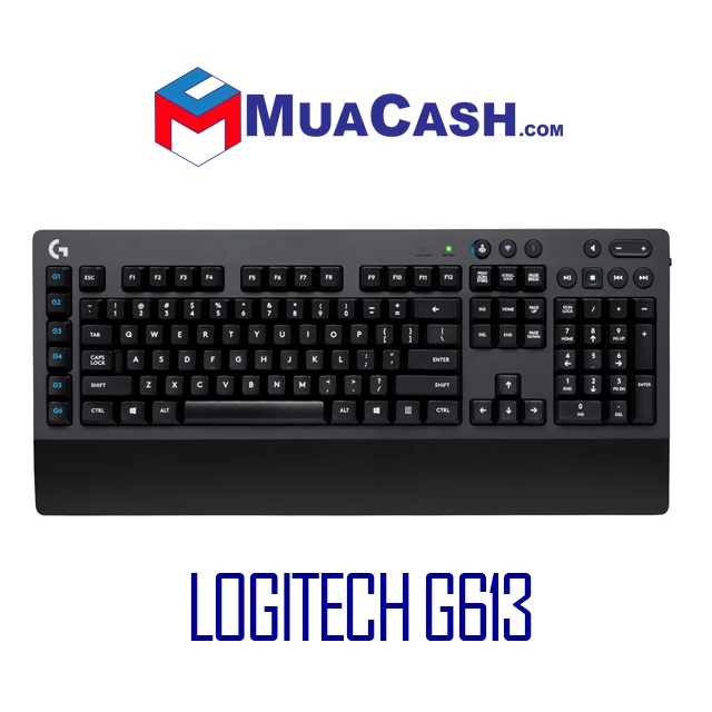 Bàn phím cơ không dây Logitech G613 Wireless Romer G chính hãng