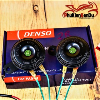 Cặp còi đĩa denso lắp độ các loại xe máy