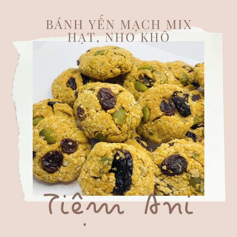 BÁNH QUY YẾN MẠCH HẠT KHÔ HEALTHY Bánh giảm cân bánh tăng cơ | Shopee ...