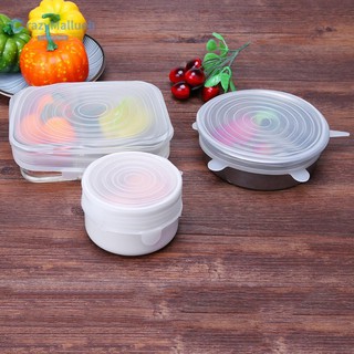 Nắp silicon co giãn linh hoạt dùng để đậy bảo quản thức ăn đa năng nhiều kích cỡ