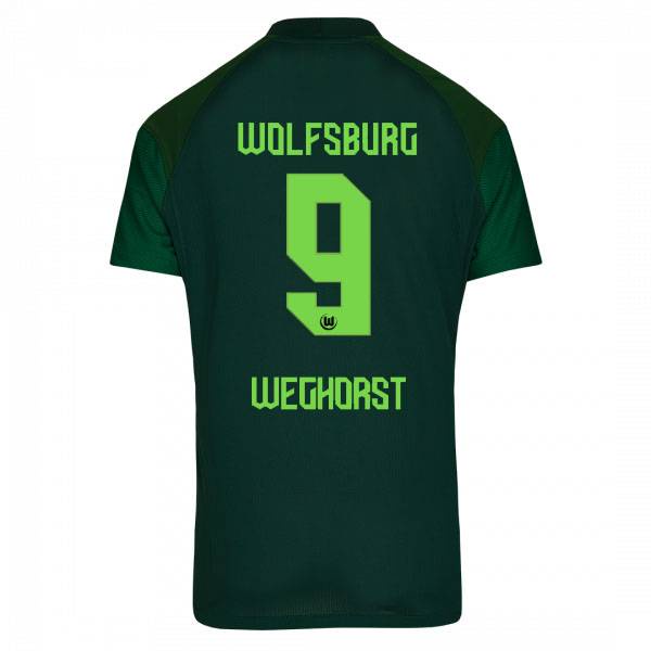 Áo bóng đá sân khách VfL Wolfsburg mùa giải 2021-2022, phiên bản Weghorst, phù hợp cho người chơi và cổ động viên