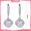 Khuyên Tai Dạng Móc Thả Lủng Lẳng Đính Đá Zircon Cho Nữ