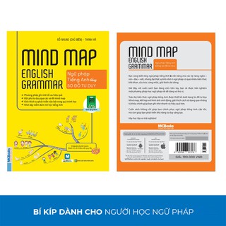 [LIFEMALL9915 - 12% đơn 99K] Sách - Mindmap English Grammar - Ngữ Pháp Tiếng Anh Bằng Sơ Đồ Tư Duy