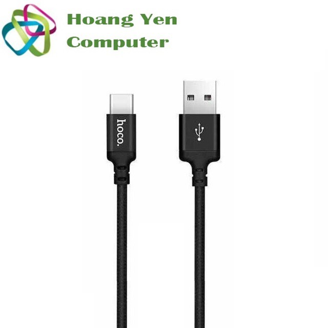 Cáp Sạc Nhanh TYPE C Hoco X14 Cho Android Dây Dù 1M Chống Đứt - BH 3 Tháng 1 Đổi 1 (MÀU SẮC NGẪU NHIÊN)