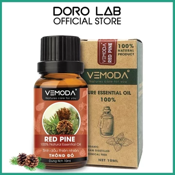 Tinh dầu Thông đỏ nguyên chất VEMODA giúp thư giãn, thanh lọc không khí